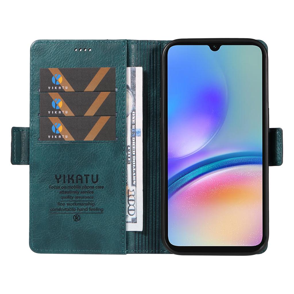 YIKATU YK-007 For Samsung Galaxy A24 4G (162.1 x 77.6 x 8.3mm) Case Wallet Leather Phone Cover