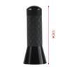 Car Accessories 3.5cm Car Styling Roof Antenna Enhanced Signal Carbon Fiber Screw Metal Short Stubby Mast Antenna Universal