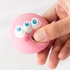Squeaky Dog Rubber Chew Ball, Bite Resistant Teeth Cleaning Toy, Interactive Sound Puppy Play Toy for Small Medium Large Breeds