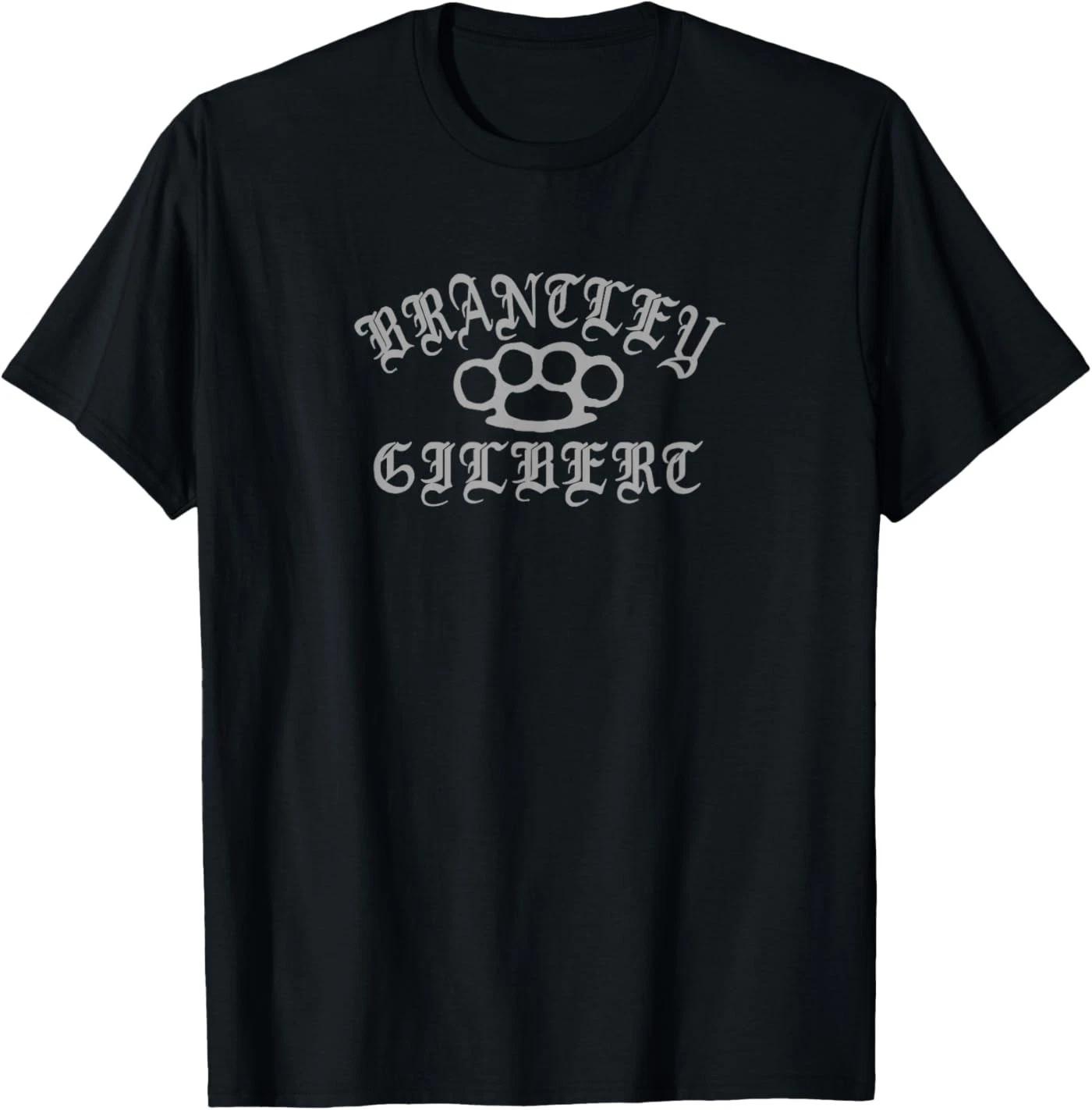 Brantley Gilbert - Knuckles 100% Cotton T-shirt Mens Tees Top 2XL