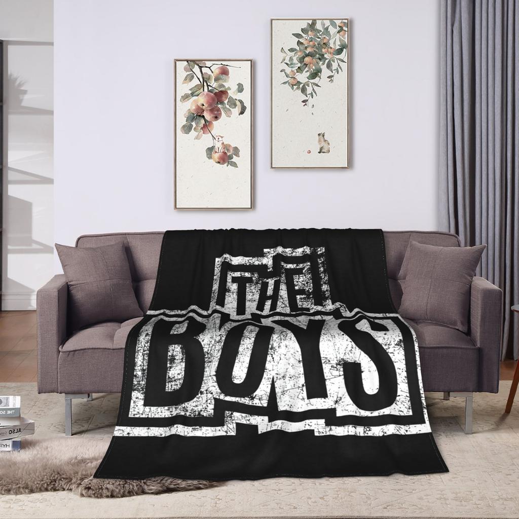 The Boys Tv Show The Seven Homelander Flannel Blanket Winter Warm Throw Blanket for Students Bedroom Bedspread Sofa Bed Cover