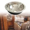 Practical Sturdy Stainless Steel Conical Basins Perfect for Balconies Room and Tight Areas Easy Installion Designs