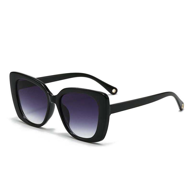 Sunglasses for Women, High-end Sunglasses, Anti-UV Pink Sunglasses, Large Frame Taizhou Duqiao Glasses