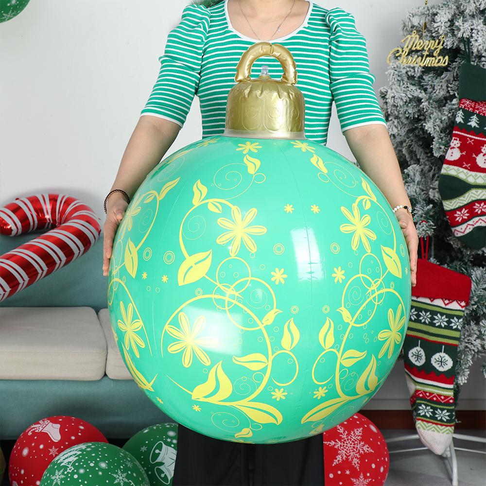 60 Cm Christmas Gift Home Decoration Outdoor Decoration Christmas Decoration Ball Inflatable Ball