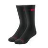 [OddSocks] Crew Socks UFC LOGO Men's 22285UFCMC BLACK FR