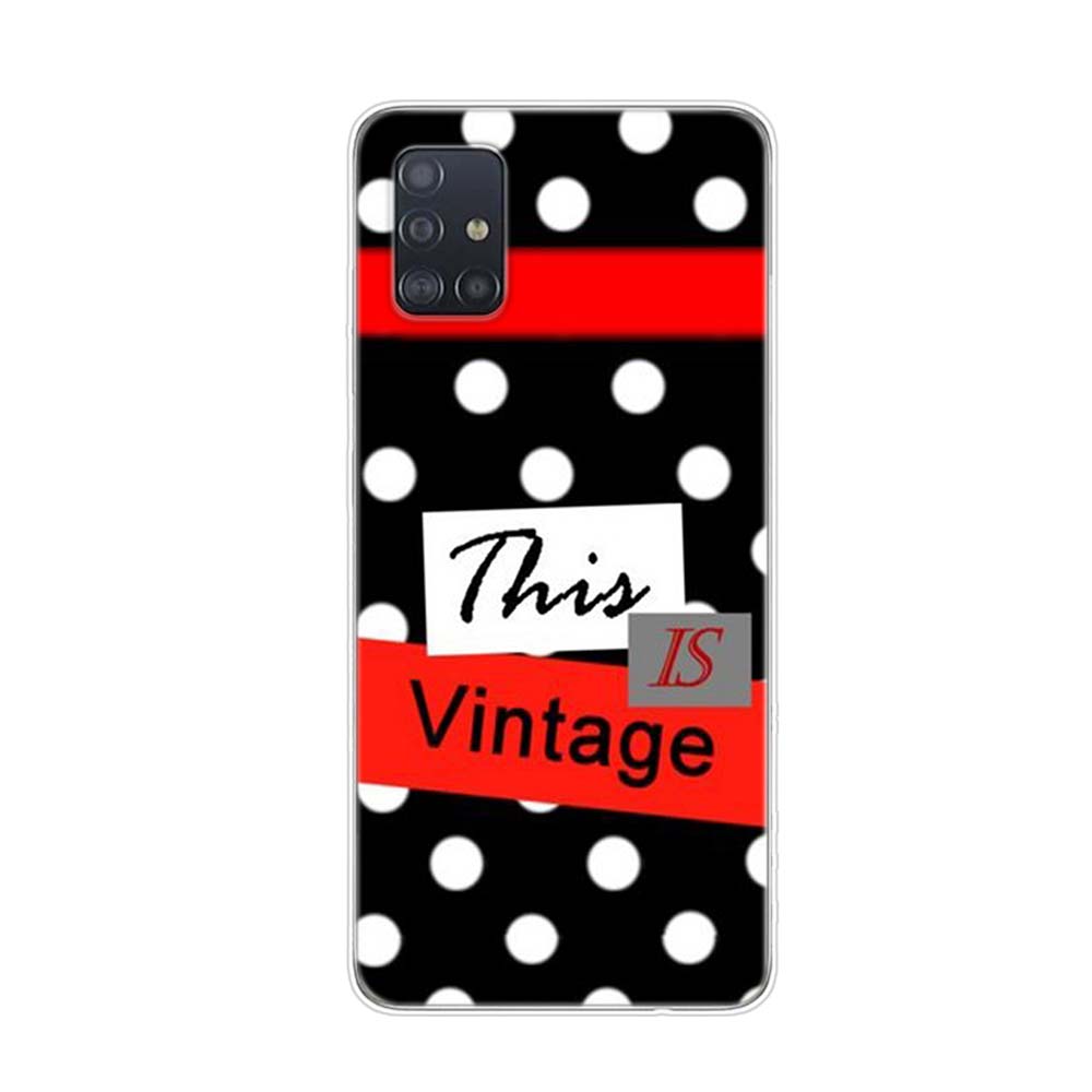 Polka Dots Fashion For Samsung Galaxy A01 A11 A12 A22 A21S A31 A41 A42 A51 A71 A32 A52 A72 A02S Soft Phone Case
