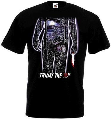 П'ятниця 13-те Постер до фільму Футболка чорна всі розміри S M L XL 2XL 3XL