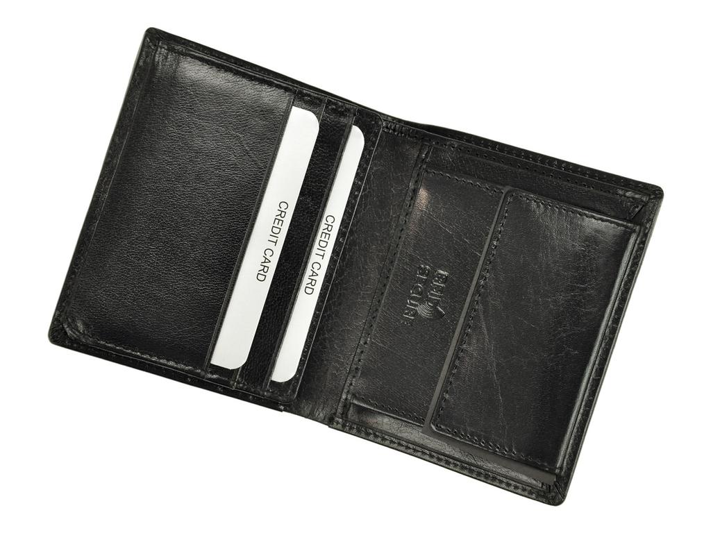 Herren Leder Geldbörse Rovicky PC-028-BAR RFID