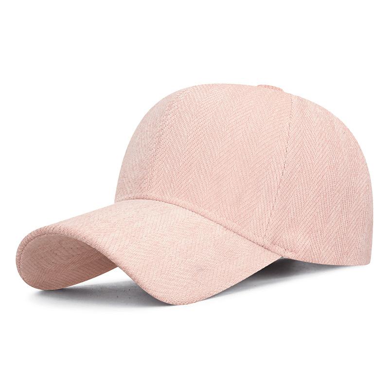 Spring Autumn Winter Solid Color Baseball Cap Couple Hat
