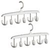 360 Degree Rotating Clothes Hanger With Waved Designs for Space Saving Home Dormitory Storage Organization
