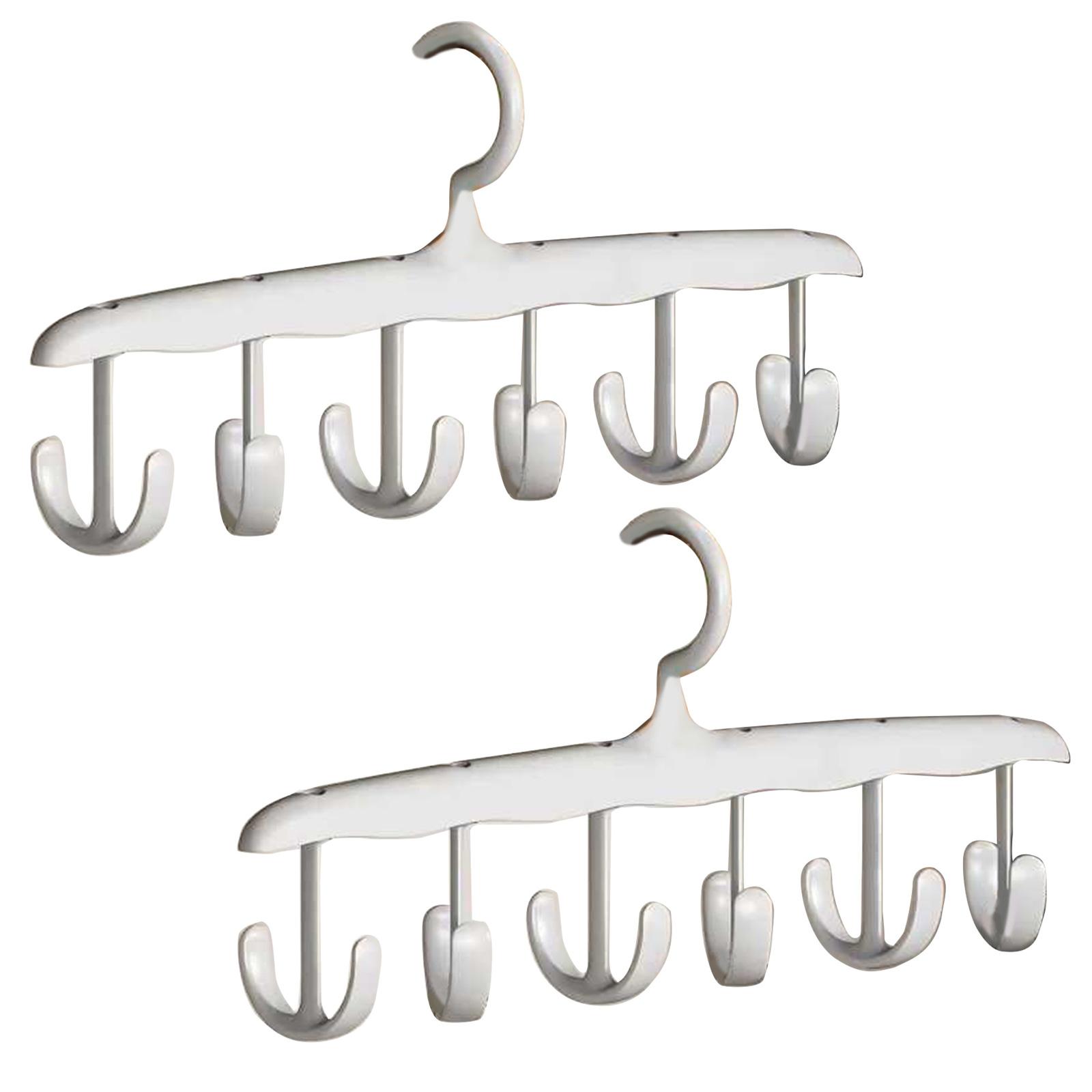 Вращающаяся на 360 градусов вешалка для одежды с волнистым дизайном для экономии места для хранения и организации дома в общежитии 2 737₽