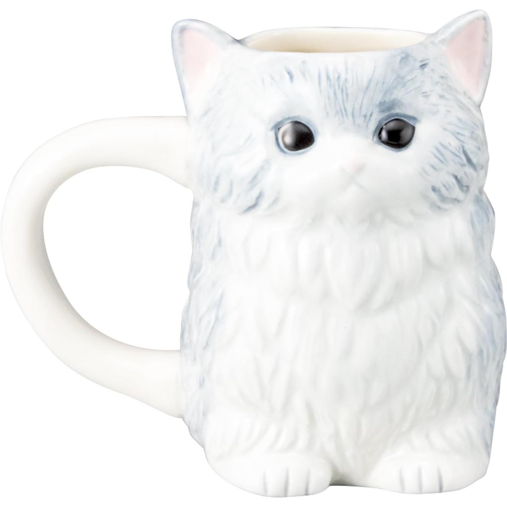 Sun Art Cute Cat Munchkin Cat Kitchenware Mug, Approx. 400cc, Accessories, Human-Grade Tableware, SAN4236-1
