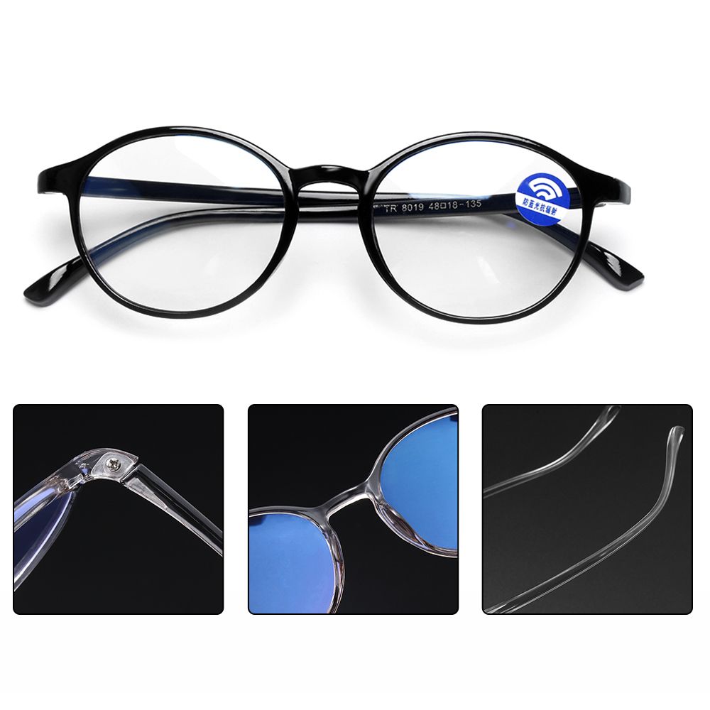 Gaming Flat Mirror Blue Light Blocking Glasses Computer Goggles Eyeglasses Radiation Protection