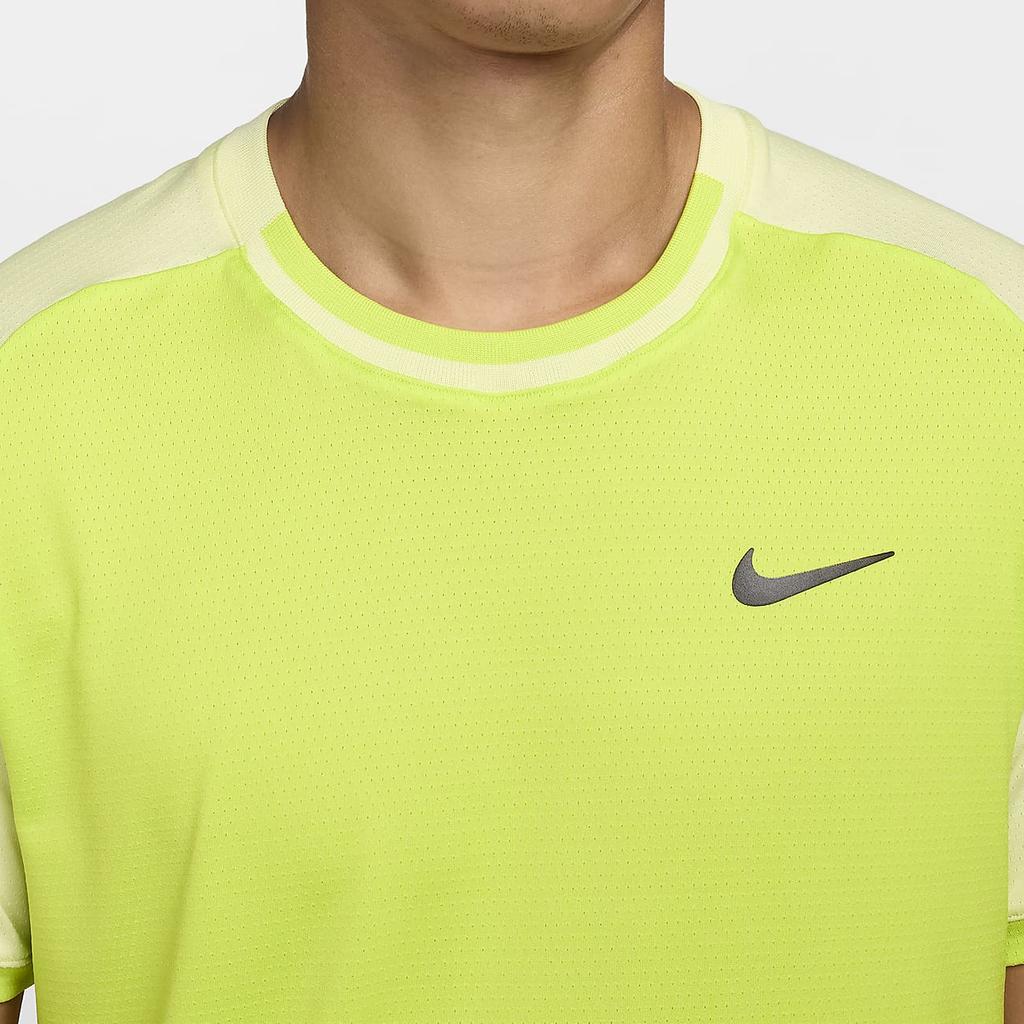 Nike Court Advantage Sports Quick-Dry Breathable Short Sleeve T-Shirt Men Tops Life-Green FD5320-389