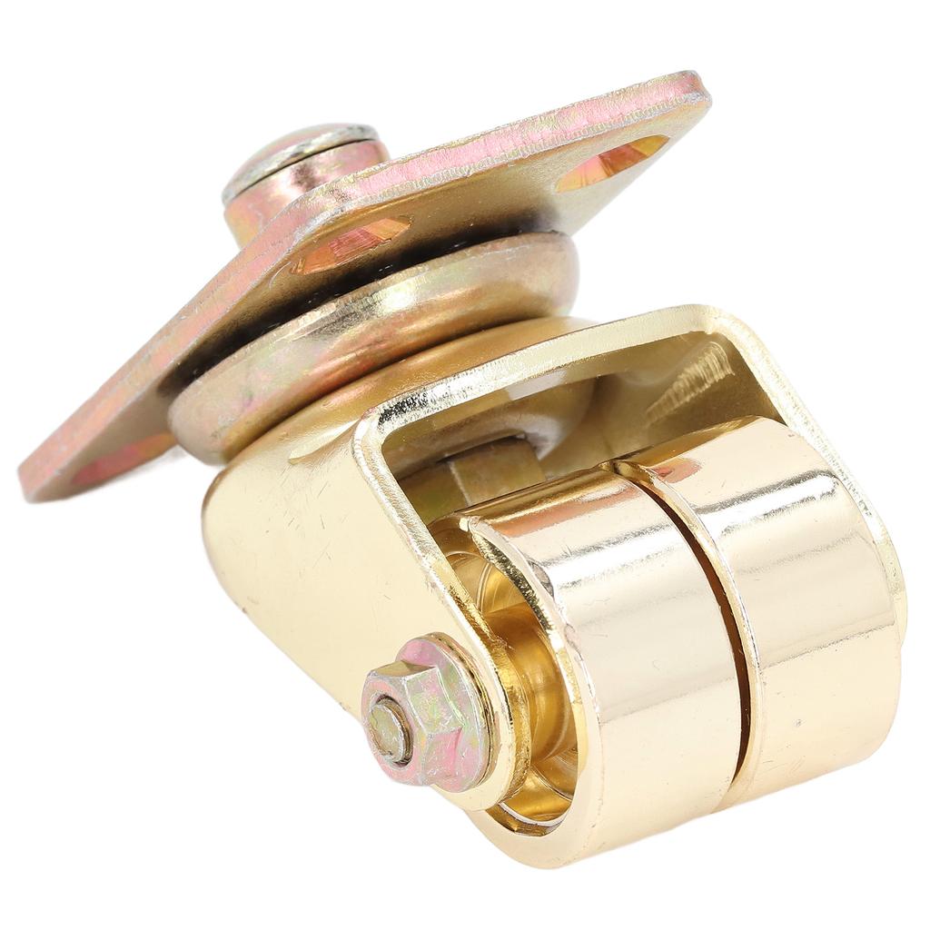 Ruedas de piano verticales para muebles, resistentes, con rotación de 360 grados, de hierro y metal, pequeñas y giratorias