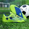 Football Boots Are Lightweight To Wear / Take Off with Rotating Buttons/ Rubber Soft Soles They Are Also Training Shoes Artificial Turf Soccer Shoes