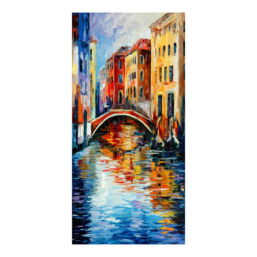 Modern Abstract Aesthetics Wall Art Color Leaf Tree HD Oil on Canvas Posters and Prints Home Bedroom Living Room Decoration Gift