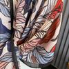 New Spring Women Cotton Scarf Beach Hijab Shawls And Wraps  Luxury  Flower Female Foulard Echarpe Designer Bandana