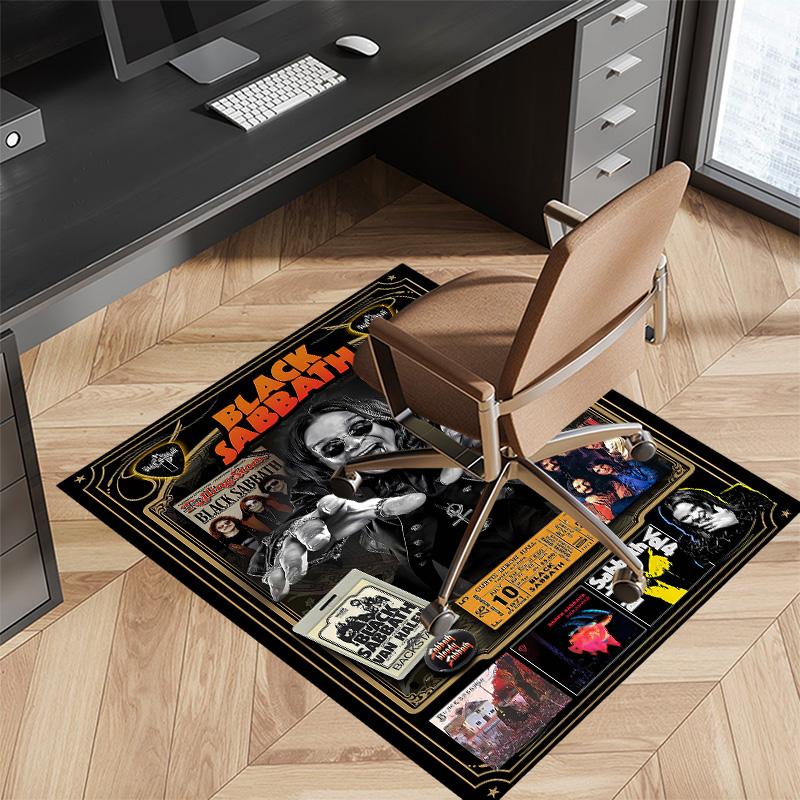 Ozzy Madman2 Printed Absorbent Washable Carpet, Non-Slip Bathroom Mats, Kitchen Rugs, Yoga Mat,Living Room Entrance, Camping Picnic Rugs