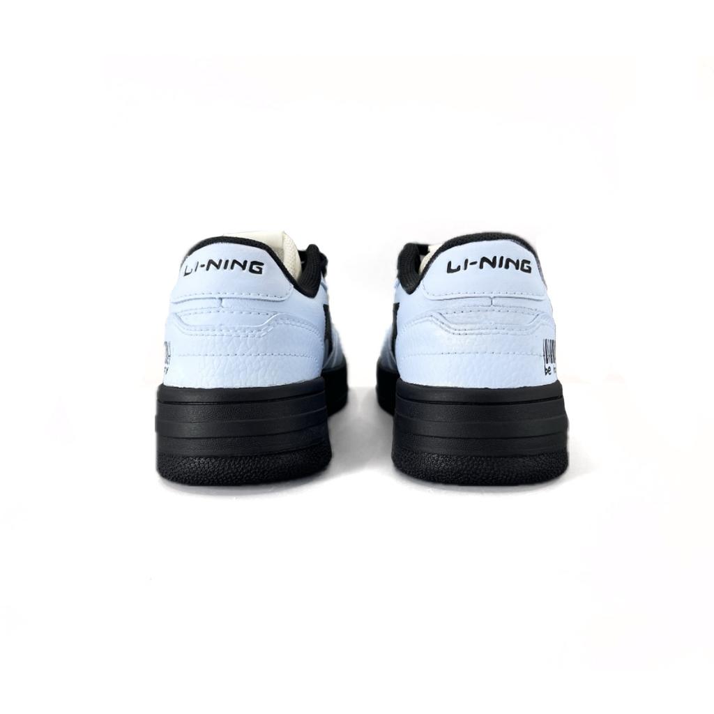 Li Ning Tianji Soft Slip Resistant Abrasion Resistant Low Top Skateboard Shoes Women's Black Blue AGCU272-6(Team502-)