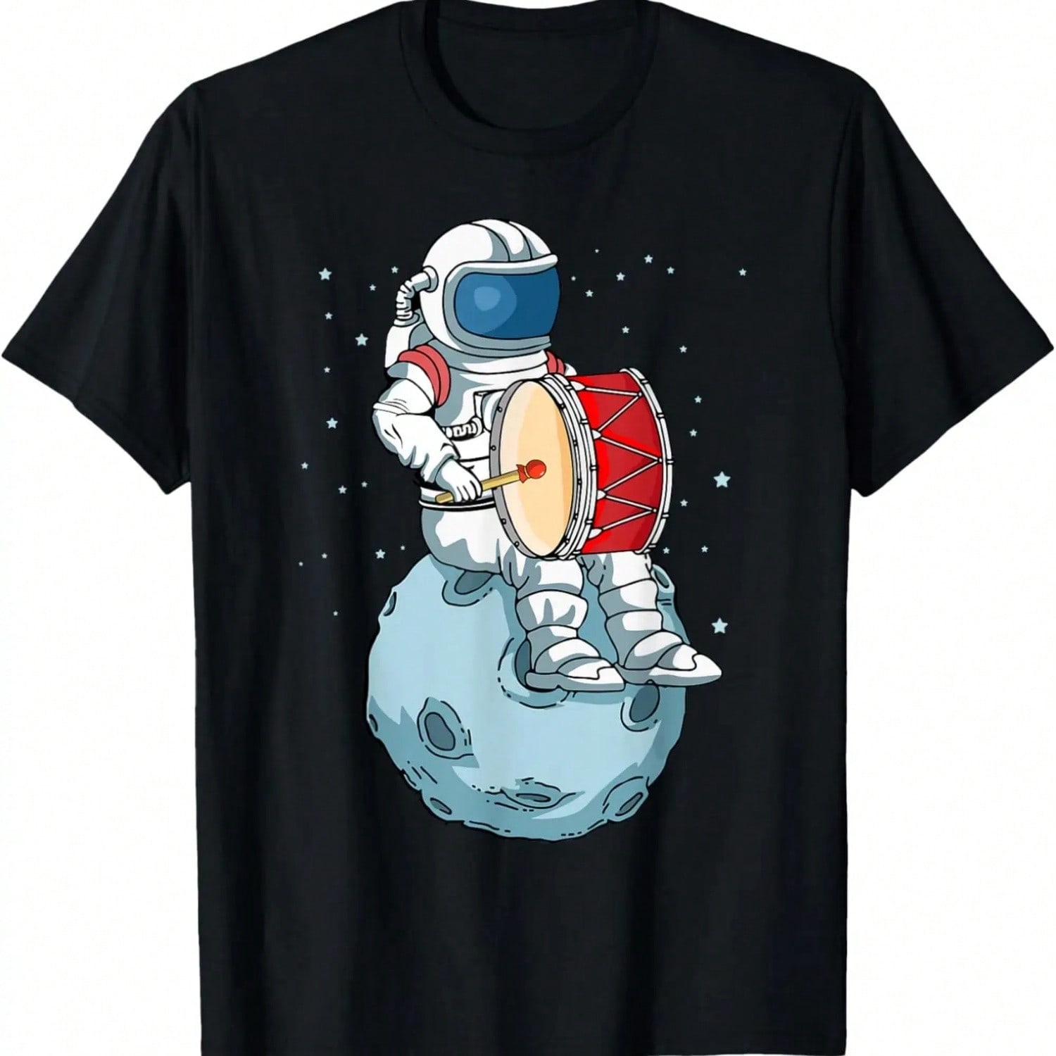 Bass Drum Lover Marching Percussion Drum Drummer T-Shirt S