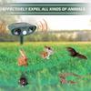 1 Stück Ultraschall Tierabwehr Katze Hund Abwehr Solarbetrieben Wiederaufladbar Garten Wasserdicht Tierabwehr Für Bauernhof