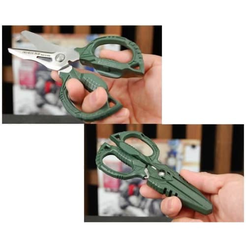 ENGINEER Tetsuwan Scissors GT with Cap, 56mm Blade Length, PH-55, Green, Blade: Special Stainless Steel for Cutting Tools, Grip: PBT