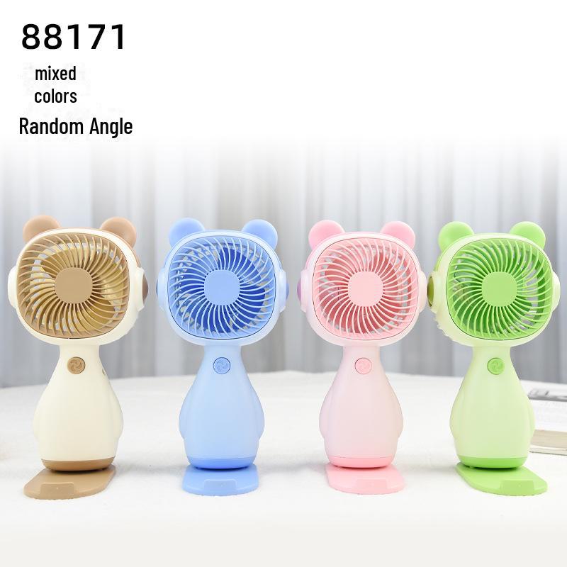 New Flower Mini Portable USB Handheld Fan - Summer Fresh and Compact Electric Fan