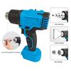 21V Portable Hot Air Gun  rechargeable cordless design Cordless for Makita Battery Electric Heat Gun with a nozzle