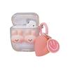 Apple Airpods1/2 Transparent Wind Pink Tutu Love Bluetooth Headset Cover For Airpodspro3