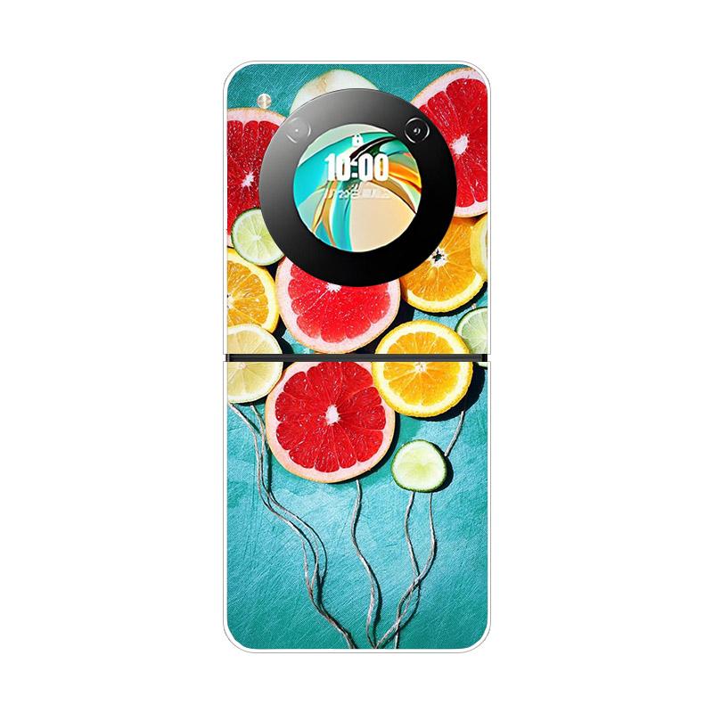 Hülle Für ZTE Nubia Flip NX724J Fundas Transparent Hart Faltbar Stoßfest Bumper Für ZTE Libero Flip 5G Nubia Flip2 Klare Abdeckung