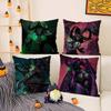 Warcrafts Of World W-Wow Pillow Case Home Dorm Chair Back Short Plush Double-Sided Printing Office Nap Time Cushion Cover