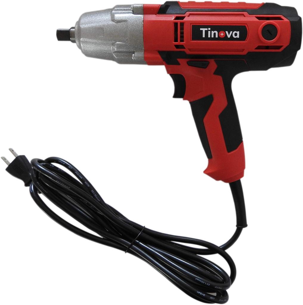 TINOVA Electric AC Impact 100V Household Power Tire Garage Wrench, Supply, Change, Stand-Alone Item, TEW-450