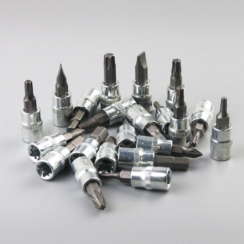 46-Piece Household Socket and Wrench Set for Auto Repair and Maintenance