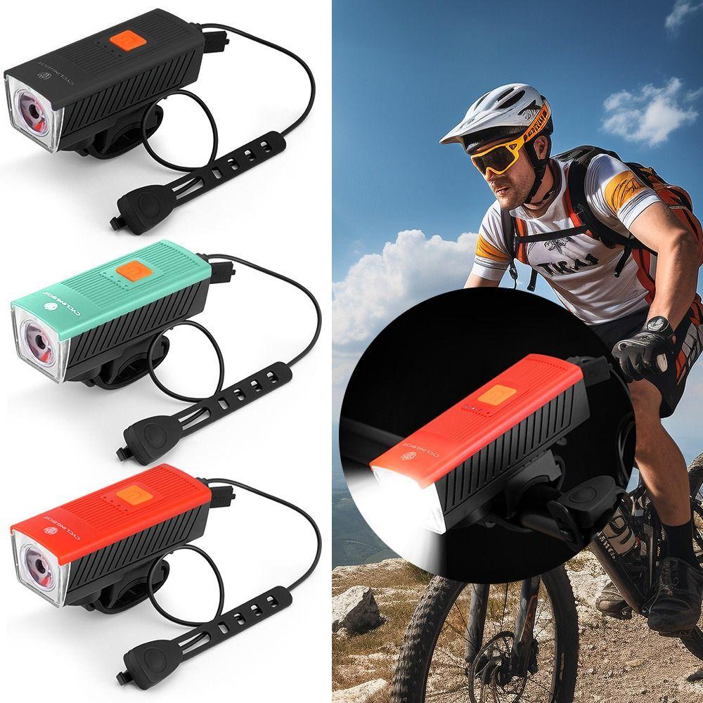 

LED Light Bike Headlight USB Rechargeable Bicycle Taillight Bicycle Lights Set Bicycle Accessories