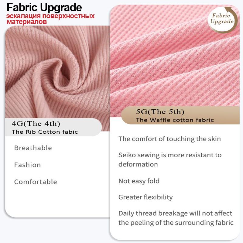 3PCS/Set Damen Waffel Baumwolle Slips Sexy Dessous Damen Unterwäsche Unterhose Slips Mädchen Einfarbige Intime Slips Für Frau