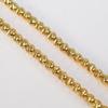K18 Camille Ball Chain 18K Yellow Gold with Slide Adjustable Made in Japan [APRE] Bracelet, 16-18cm, 750, Adjuster, Length,