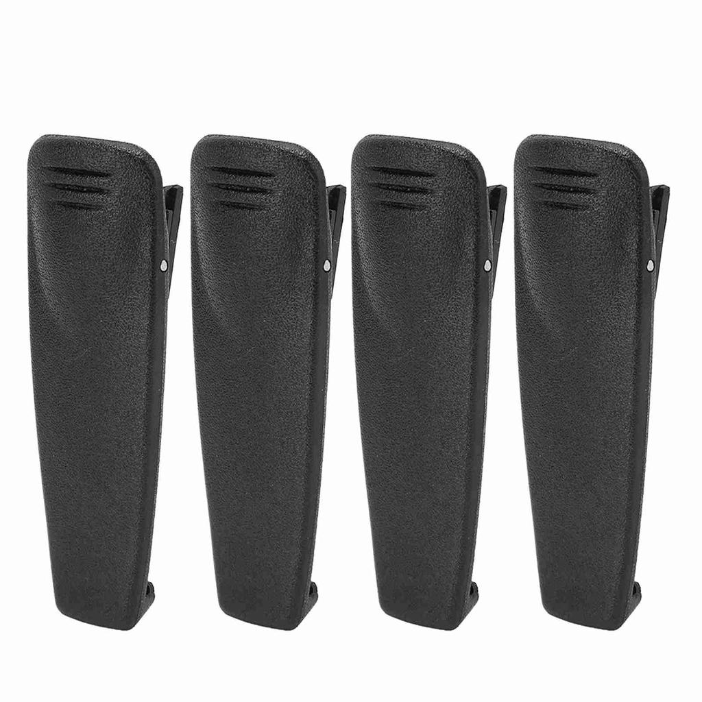 4Pcs Radio Belt Clip Heavy Duty Portable Replacement 2 Way Radio Belt Clip for Motorola DRV2020