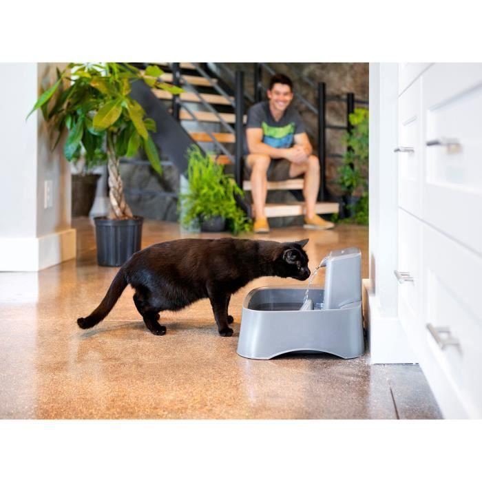 PetSafe - Drinkwell Wasserbrunnen für Katzen und Hunde 3,7L - Geruchsfilter inklusive – Leicht zu reinigen - Leise