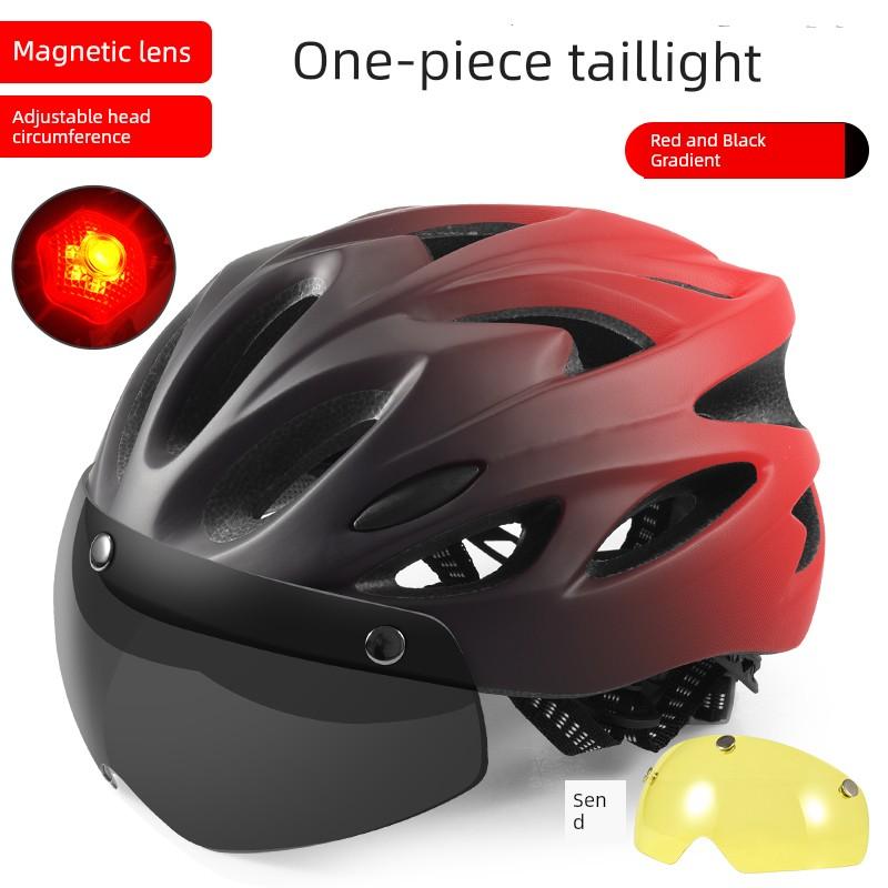 Men's and Women's Breathable Bicycle Goggles Helmet with Cycling