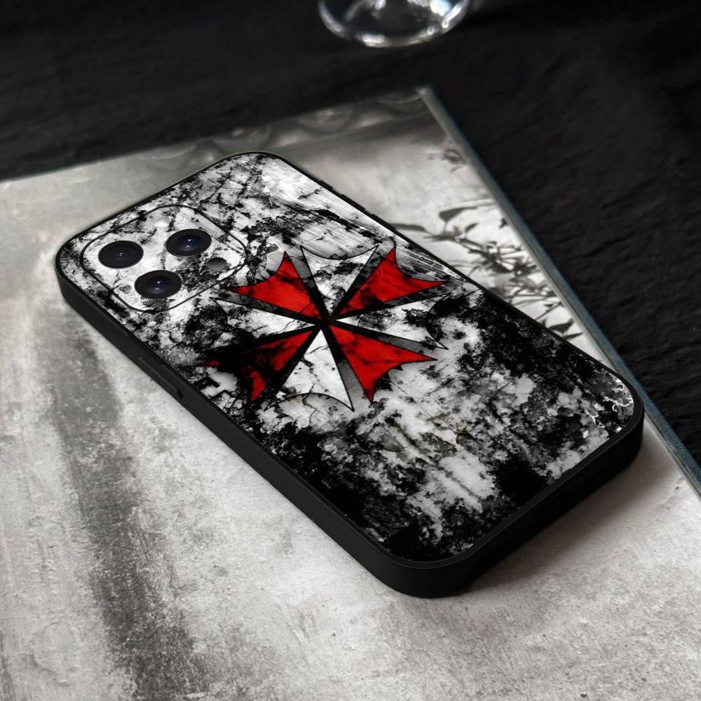 Umbrella Corporation Phone Case Silicone Soft For IPhone 17 Air 16 15 14 13 12 11 Plus Pro Max Plus