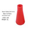 Soft Tip Rubber Arrowheads for Archery & Target Practice