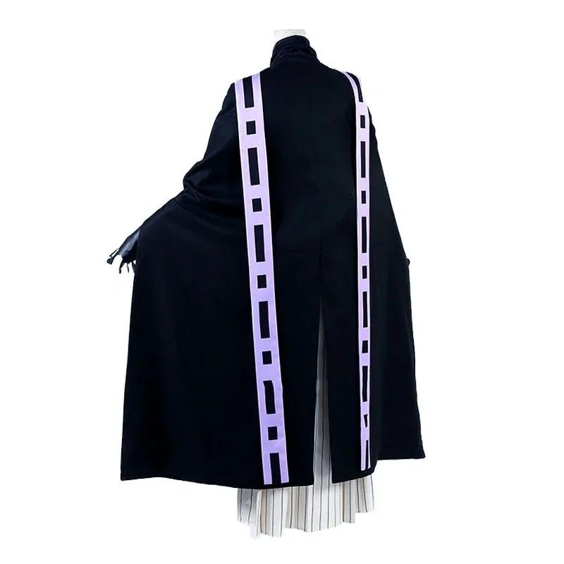 Anime Douma Cosplay Costume Wig Fan Doma Douma Cosplay Kimono Outfit Unisex Halloween Carnival Costumes for Men Women Adult