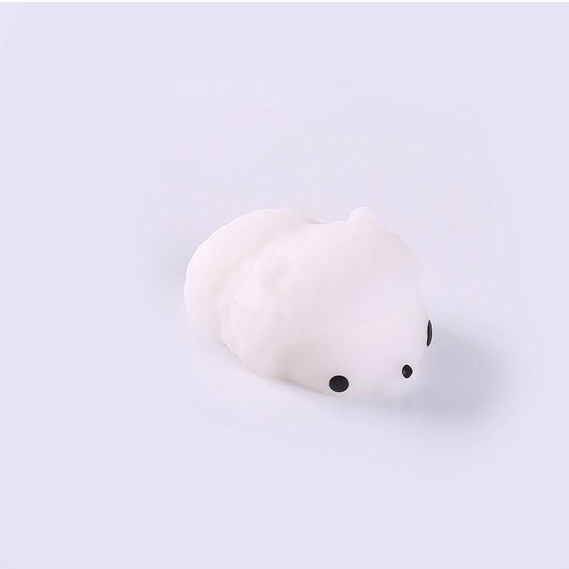 Funny Mochi Soft Animal Squeeze Stretch Compress Squishy Decompression Dolls Toy