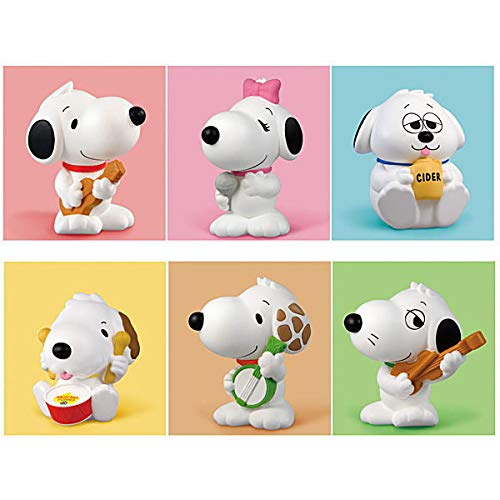 

Snoopy Friends 3 Daisy Hill Puppies [Set of 6 (Complete)] *Not sold in a box.