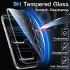 3Pcs Full Cover Tempered Glass For iPhone 17 Pro Max Air 16E 15 14 13 12 11 Pro Max 16 Plus Mini X XR XS Max 7 8 6s Plus Screen Protector Glass Film