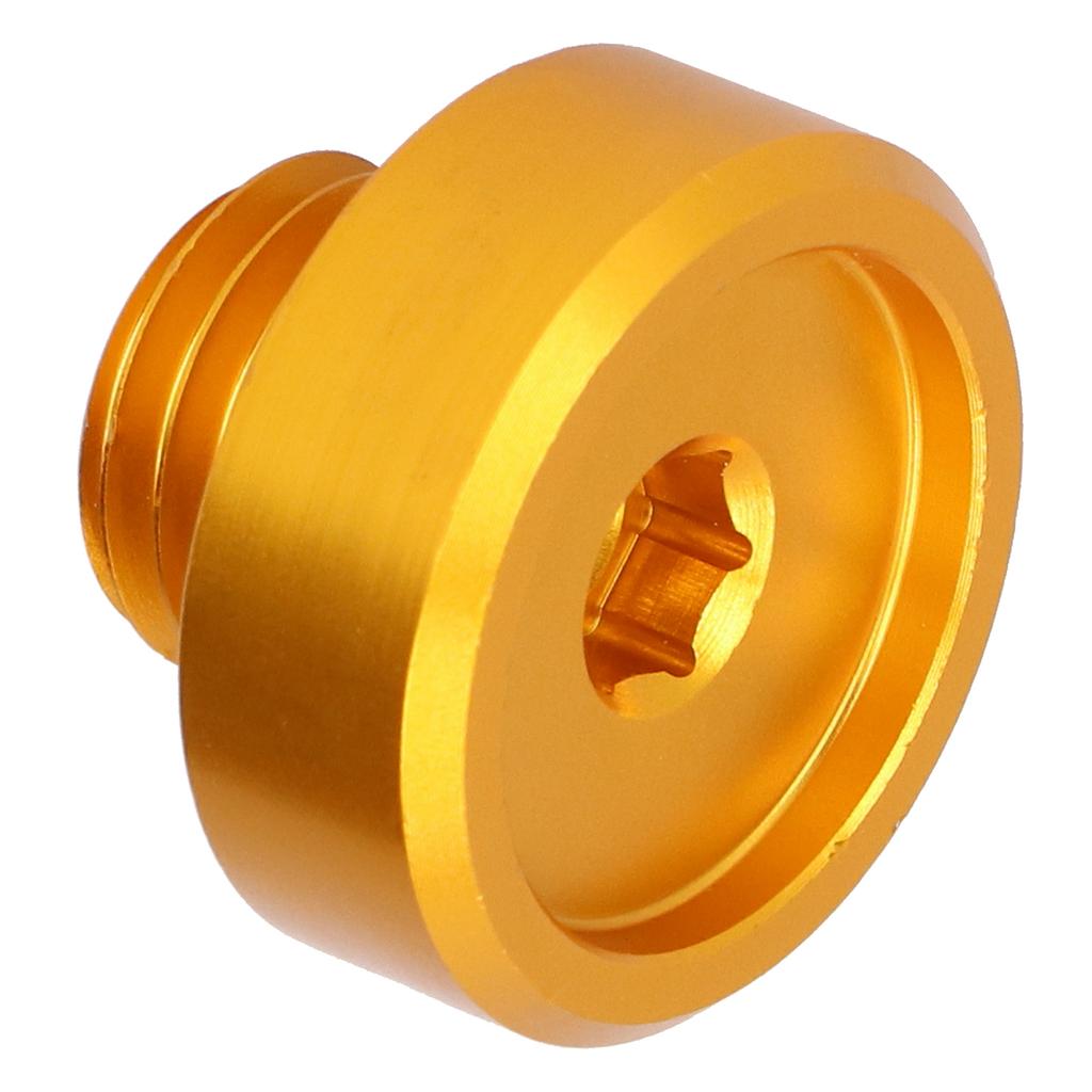 Aluminum Alloy Engine Oil Filler Cap Screw Plug Cover Fit for Honda ARX1200 CB1000 CB1000RGold