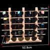 Holder Solid Wood Stand Eyeglasses Organizer Shelf Sunglass Display Rack Glasses Frame Tray