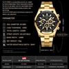 Men's Steel Strap Watch, Calendar Student Men's Quartz Watch