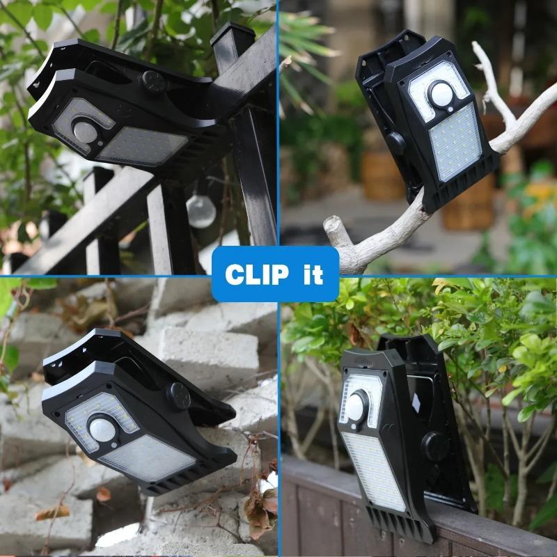 Outdoor Wall Light Balcony Waterproof Staircase Garden Super Bright Lighting LED Solar Outdoor Light Courtyard Light